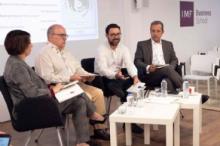 Participantes en el debate.