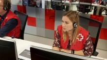 Teleoperadora de Cruz Vermella.