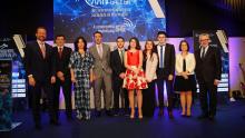 Participantes en la Noche de las Telecomunicaciones. Foto de Eduardo Pérez.