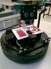 El robot autónomo del sistema LARES. Crédito: ISG-UAH.