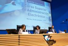 Inauguración del Curso Superior en Administración Electrónica.