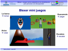 Blexer, videoxogos para rehabilitar a persoas con discapacidade.