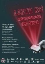 Cartel del evento.