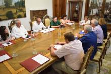 Reunión na Deputación de Lugo.