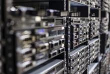 Rack de servidores.