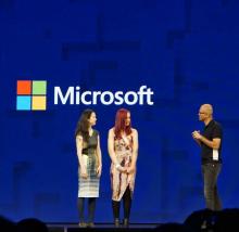 Presentación de novedades de Microsoft.