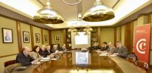 Encuentro en la Cámara de Comercio de Santiago.