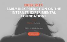 Cartel de eRISK 2017.