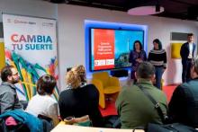 Presentación en 2019 de Por Talento Dixital da Fundación ONCE.