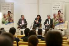 Momento de la jornada "El impacto de las tecnologías digitales en el ámbito de la atención social".