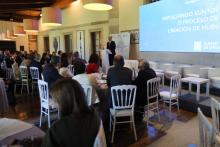 Clausura de la jornada sobre los hubs de innovación digital.
