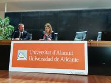 Ponentes en la jornada “Emprendimiento e Investigación en Accesibilidad Digital”.