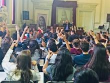 Participantes en GIRL STEM: derribando estereotipos.