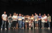 Acto de entrega de los diplomas.