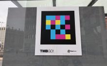 Una de las etiquetas de Navilens que utiliza TMB.