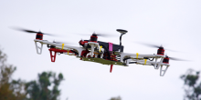 Dron voando.