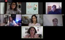 Videoconferencia de tecnólogas galegas.