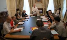 Pleno del Ayuntamiento de Santiago de Compostela.