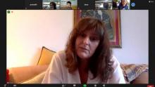 Videoconferencia do taller sobre os nesgos de xénero na docencia universitaria.