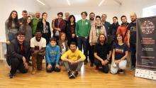 Participantes en la presentación de "Lista de reproducción el vivo".